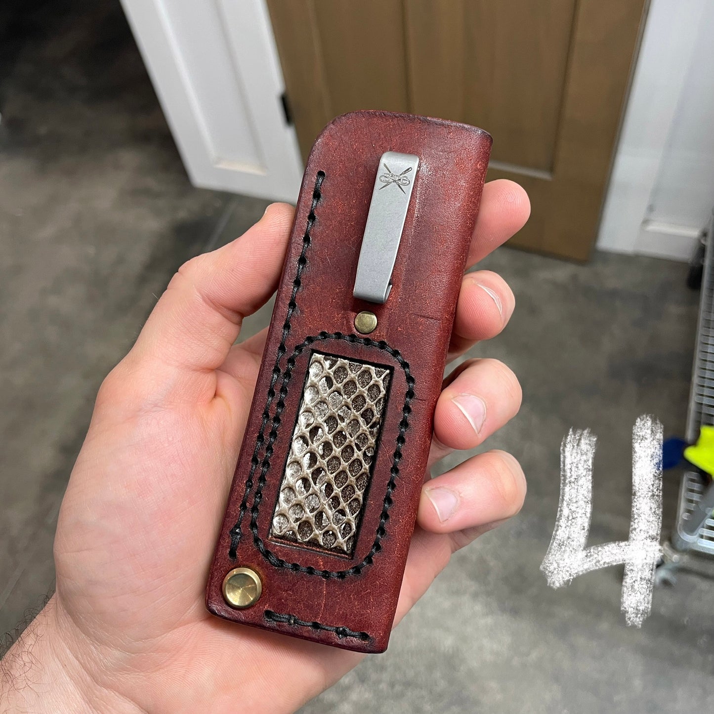Emmett's EveryDay Carry Leather Sheath